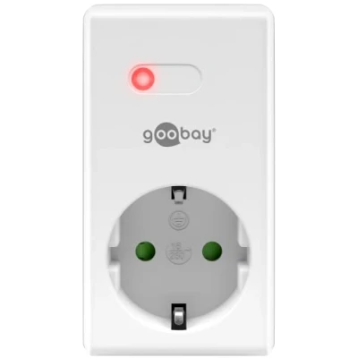 Bild av Goobay 58690 radiouttag med jordad kontaktuttag inomhus för uttag räckvidd 30 m kontroll LED max 1100 W