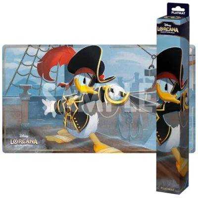 Bild av Disney Lorcana Trading Card Game: Azurblaues Meer Spielmatte Donald Duck