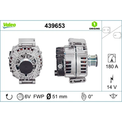Bild av Generator VALEO 439653