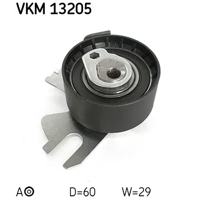 Bild av SKF VKM 13205 Poulie tendeur, courroie crantée PEUGEOT: 407 Berline, 308 I 3/5 portes, 508 CITROËN: DS5 5 C5 3, C4 II portes