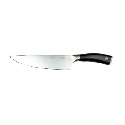 Bild av Rockingham Forge Equilibrium 8&quot; kockkniv krom , vanadium och molybdenstål, kallhärdat, böjt POM handtag, 20 cm
