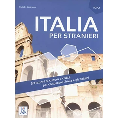 Bild av Italia per stranieri. Livello A2/C1: + online audio. A2 C1