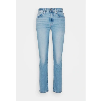 Bild av Levi&#039;s 724 HIGH RISE straight Jeans leg Blue wave light indigo, Storlek: 25x30, indigo
