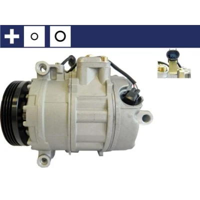 Bild av MAHLE ORIGINAL ACP 140 000S Compresseur De Climatisation 7SEU17C 12 PAG 46 R 134a avec bague d&#039;étanchéité BMW: 5 Berline, Touring, 7