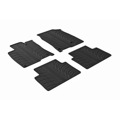 Bild av VAICO V26 0475 Ensemble de tapis sol Caoutchouc avant et arrière