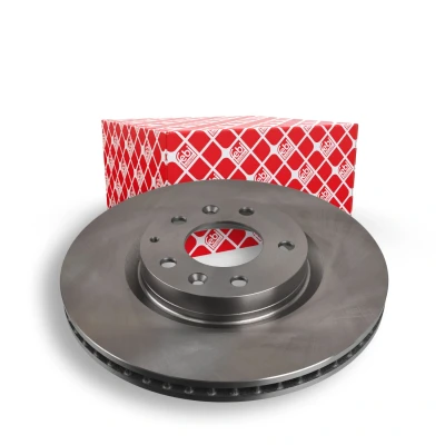 Bild av FEBI BILSTEIN 108687 Disque de frein Essieu avant 302,8 24 5 114,3 ventilé l&#039;intérieur revêtu MAZDA: RX 8