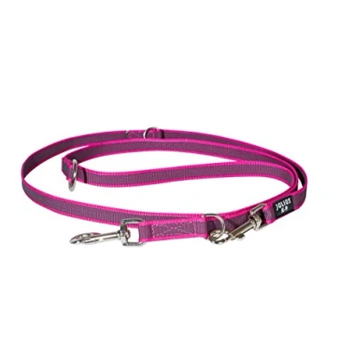 Bild av Julius K9 Double leash Rosa 20 mm 2.2 m 50 kg dog