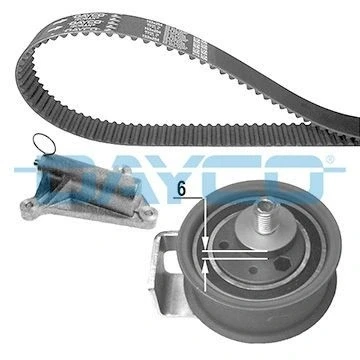 Bild av DAYCO KTB463 Kit de distribution AUDI: A4 B5 Avant, Berline, A6 C5 VOLKSWAGEN: Passat Break