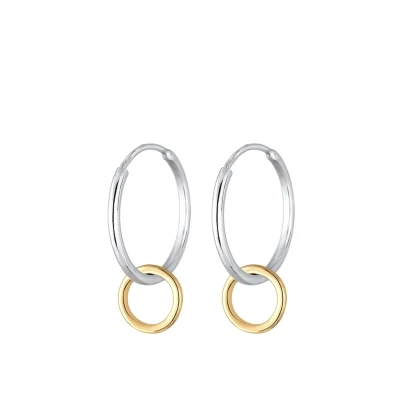 Bild av Elli Mixed Metals Basic Örhänge bicoloured, Storlek: One Size, Bi coloured