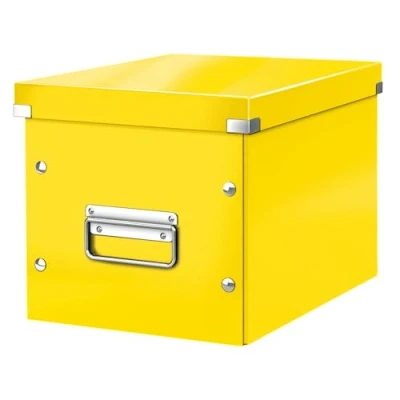 Bild av Leitz WOW Click and Store Förvaringsbox, medium, gul, 61090016