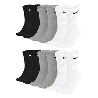 Bild av Nike Unisex Everyday Cush Crew 3pr strumpor (3 pack)