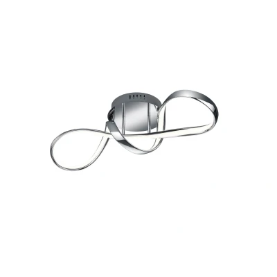 Bild av Reality Leuchten LED taklampa Perugia med switch dimmer, krom