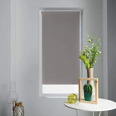 Bild av Douceur d&#039;Intérieur mjukt innerområde, 60 x 180 cm, polyester, ockult, brungrå