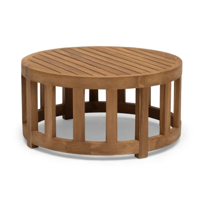 Bild av Hillerstorp, Lounge soffbord 80 cm teak