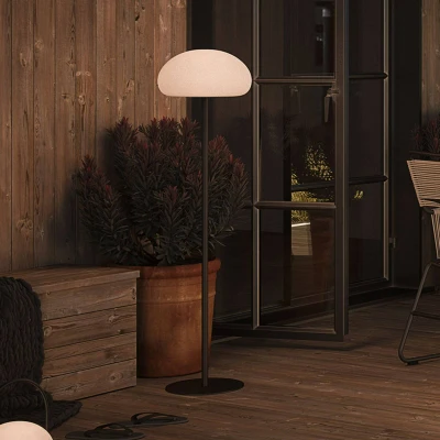 Bild av Nordlux Sponge LED terrasslampa, svart/vit, metall, IP65