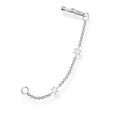 Bild av Thomas Sabo manchette d&#039;oreille unique pierres blanches argent sterling 925 EC0021 051 14