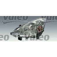 Bild av VALEO 044782 Strålkastare Höger H4, W5W, PY21W Halogen genomskinlig för högertrafik ORIGINAL PART PEUGEOT: Partner II Skåpbil, Tepee