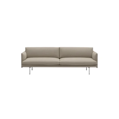 Bild av Muuto Outline Sofa / 3 seater Soffa för personer Ecriture 240 W220 x D84 H71 SH40 cm