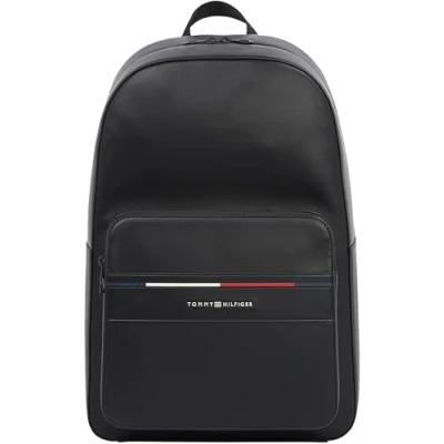 Bild av Tommy Hilfiger Foundation Backpack Ryggsäck, Storlek: One Size, Black