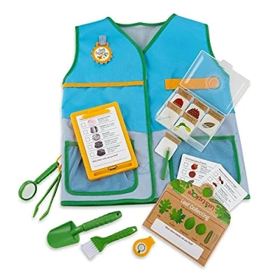 Bild av Melissa &amp; Doug 40805 Let&#039;s Explore Naturalist Vest Set Låtsaslek 3+ Present till pojke eller flicka, Multi colou