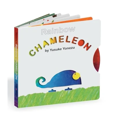 Bild av Rainbow Chameleon: An Interactive Spin the Wheel Book All About Color