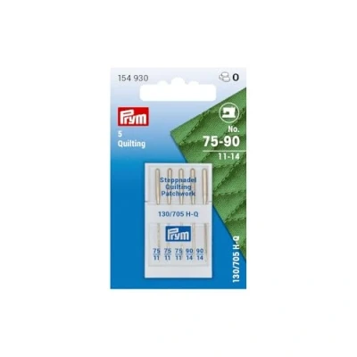 Bild av Prym 154930 symaskinsnålar, 75, stål, silverfärgad, täckning, nr. 70 och 90