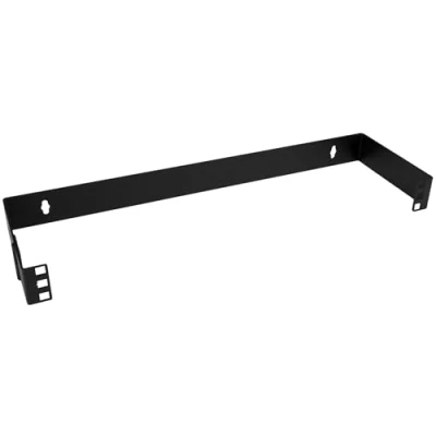 Bild av StarTech.com 1U väggmonterat lapppanelfäste med gångjärn 10 cm djup 48 patchpanel svängställ för grunt nätverksutrustning 7,7 kg (WallMOUNTH1)