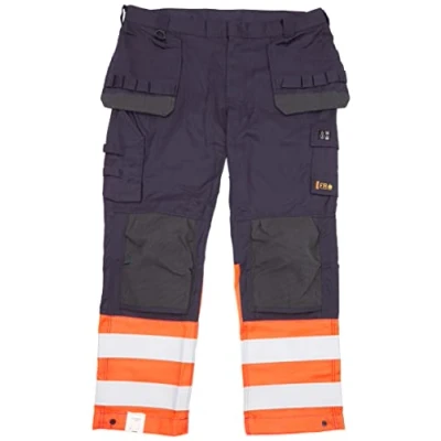 Bild av BYXA 1489 1513 MULTINORM INHER MARINBLÅ/VARSELORANGE C48 Beijerbygg Byggmaterial