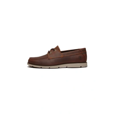 Bild av Timberland Grafton bay spets upp sko medium brun fullkornig Em4 fullgrå 41, helkornig, 43 EU