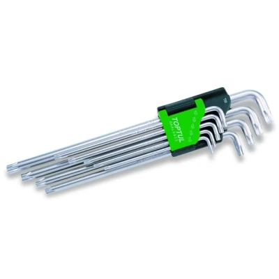 Bild av TOPTUL GAAL0923 Ensemble de tournevis coudés TORX: T10, T15, T20, T25, T27, T30, T40, T45, T50 9