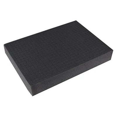 Bild av HMF 1451100 kuberat skum, plock förskuret 440 x 320 mm, fodralinsats, bordsskiva, olika höjder