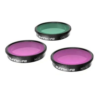 Bild av Sunnylife Set of 3 filters CPL+ND8+ND16 for Insta360 GO 3/2