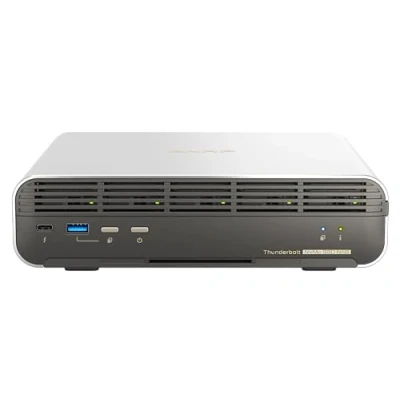 Bild av QNAP TBS h574TX i5 16G Thunderbolt Compact All Flash 5 x E1.S or M.2 SSD