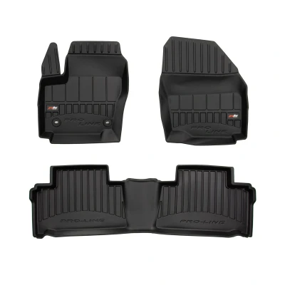 Bild av FROGUM 3D408012 Ensemble de tapis sol Caoutchouc avant et arrière 4 noir FORD: Galaxy Mk2 MPV