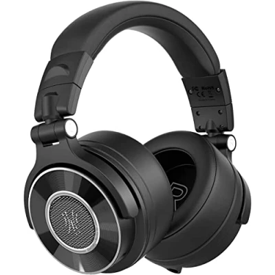 Bild av OneOdio Monitor 60 professionella DJ Studio Flaire Headset, Hi Res Audio Headset med 180 vridbar axel och hörlurar, 3 uttag mikrofon, idealisk för inspelning, blandning, skapare