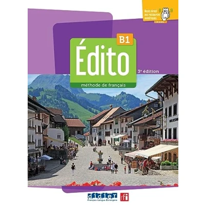 Bild av Édito B1 édition 2022 2024 Livre + didierfle.app: Nouvelle Edition 2023