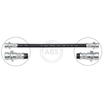 Bild av A.B.S. SL 4204 Flexible De Frein 255 INN M10x 1.0 HONDA: CIVIC 2 Shuttle, CRX 2, 4 Hatchback