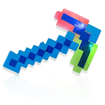 Bild av Glowhouse LED blinkande diamant pixel pickaxe