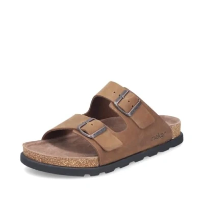 Bild av Rieker klassiska herrsandaler 21190, herrsandaler, Brun 26, 45 EU Weit