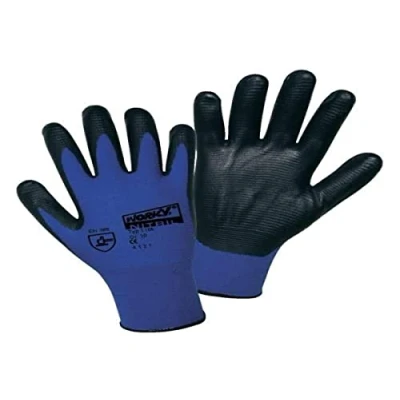 Bild av Worky 1165 L+D Super Grip Nitrile 10 nylon arbetshandske storlek (handskar): 10, XL EN 38