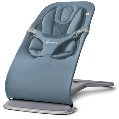 Bild av Ergobaby 3 i 1 Evolve hängmatta, ergonomisk hängmatta för nyfödda från födseln till småbarn, kudde (2,5 kg13,2 kg), Blå (Oxford Blue)