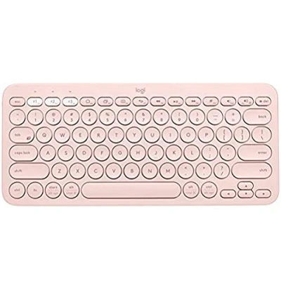 Bild av Logitech K380 Bluetooth tangentbord för flera enheter, QWERTY italiensk layout rosa
