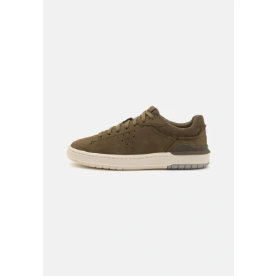 Bild av Clarks COURTLITE2 RUN Sneakers, Storlek: 42, Olive Nubuck