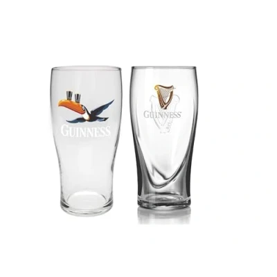 Bild av Officiell Guinness Merchandise Gravity and Toucan 2 pack stiftglas