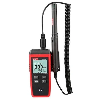 Bild av UNI T UT333S Digital Metro Temperatur och luftfuktighet med Bluetooth, 10 C 60 C/14F 140F, 0% RH 100%