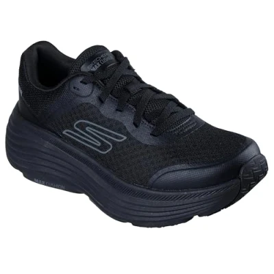 Bild av Skechers MAX Cushioning Endeavour Sneakers, Storlek: 37.5, Black/white Konstmaterial