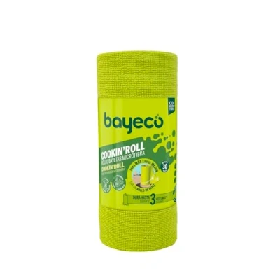 Bild av Bayeco Cookin&#039;Roll Roll Mikrofiberdukar 30 st Halvengångsbruk Riv och USA x 22 cm