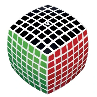 Bild av V CUBE 7 x White Pillow, Professional, Fast, and Smooth, Speed Cube, Puzzle, Fidget Toy