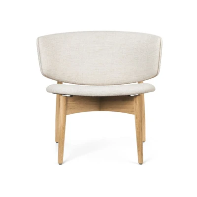 Bild av Ferm Living Herman Lounge stol Oak/Off white W: 72.5 x H: 71 D: 64.5 cm