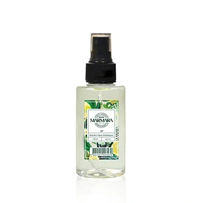 Bild av MARMARA Limon Kolonya 80 110 ml sprayflaska Eau de Cologne After Shave Rakvatten citrondoft Kölnisvatten Klassiskt citron doftvatten för kvinnor och män
